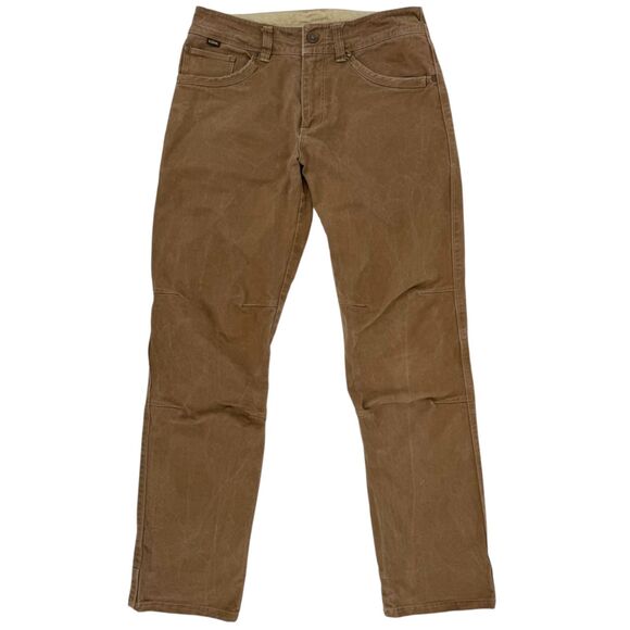 Kuhl Men's RYDR Vintage Patina Dye Pants Full Fit Kanteen Tan 30x32